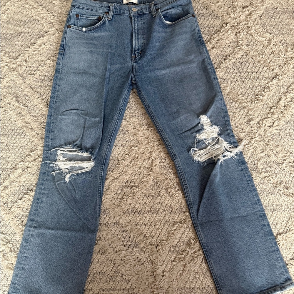 Agolde Wilder distressed denim jeans 29